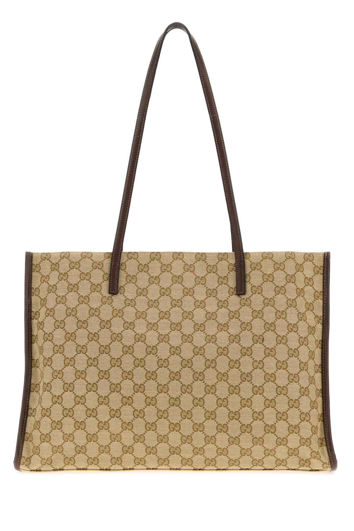 Gucci Women Gg Fabric Large Gucci Londra Shopping Bag GUCCI