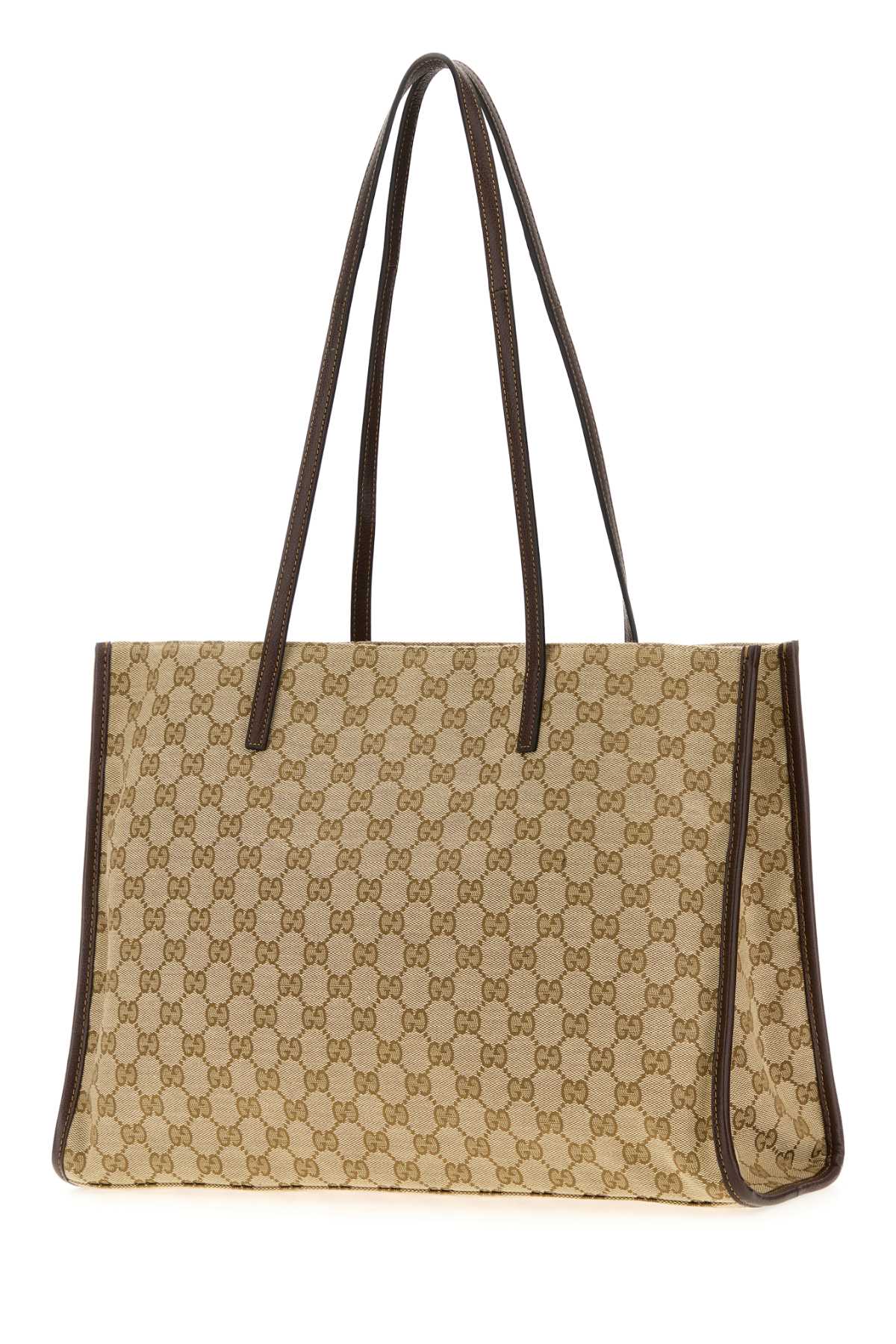 Gucci Women Gg Fabric Large Gucci Londra Shopping Bag GUCCI