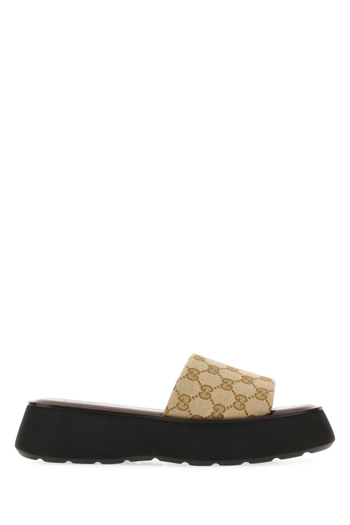 Gucci Women Gg Canvas Slippers GUCCI