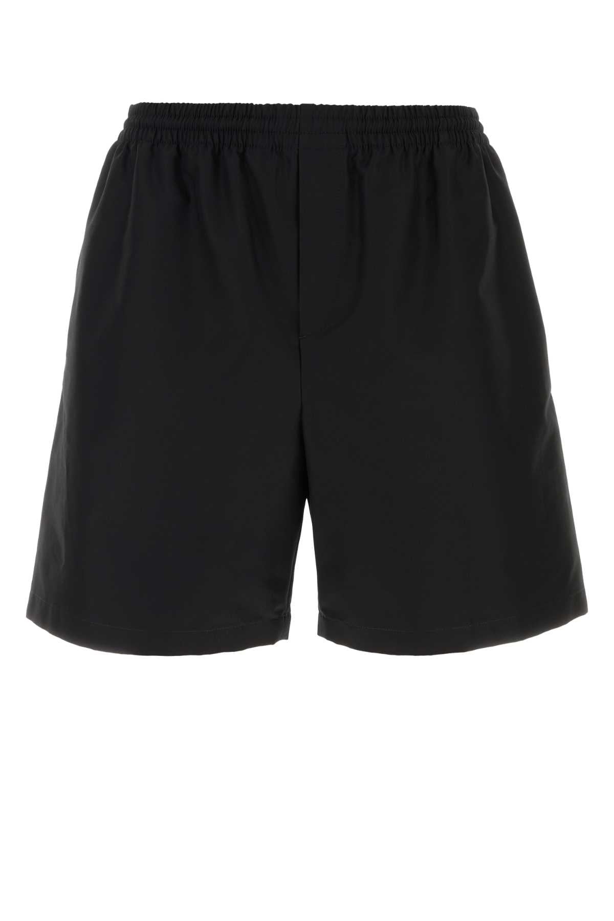 Gucci Men Black Cotton Bermuda Shorts GUCCI