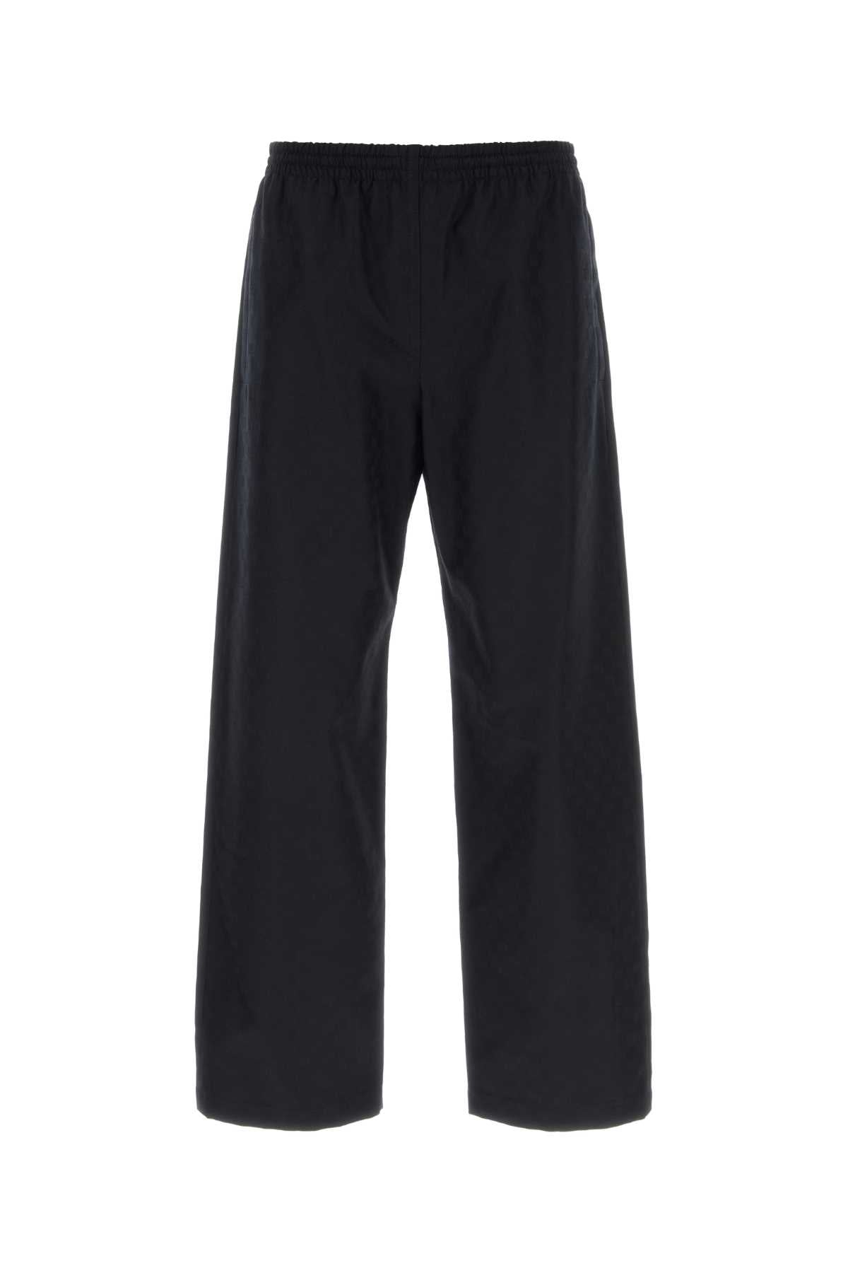 Gucci Men Dark Blue Gg Cotton Pant GUCCI