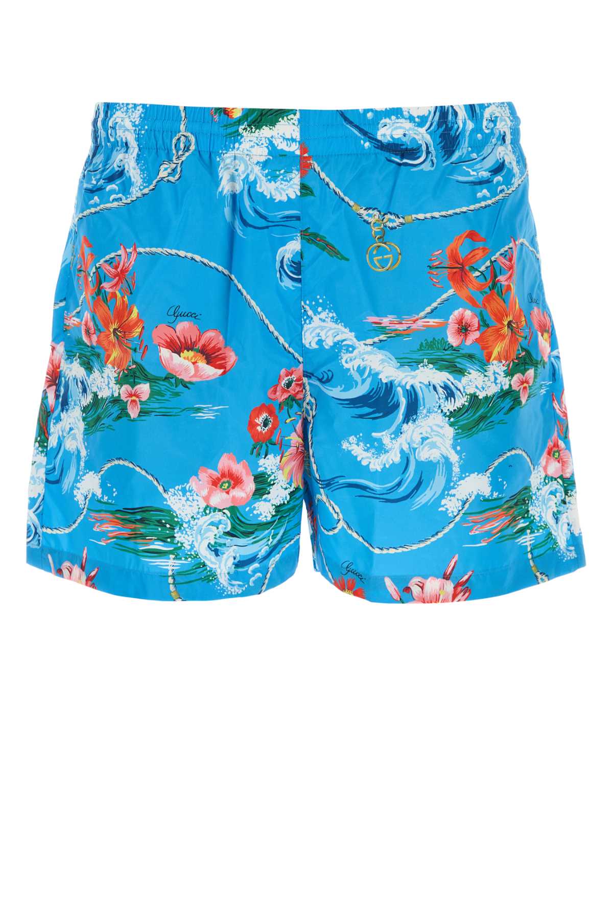 Gucci Men Printed Polyester Swimming Shorts GUCCI