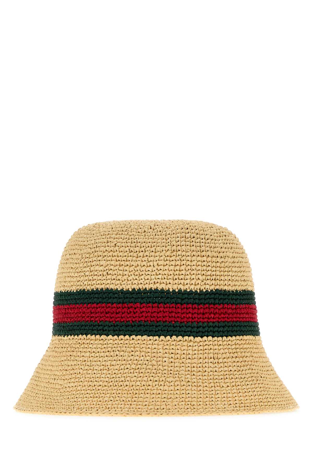 Gucci Women Raffia Bucket Hat GUCCI
