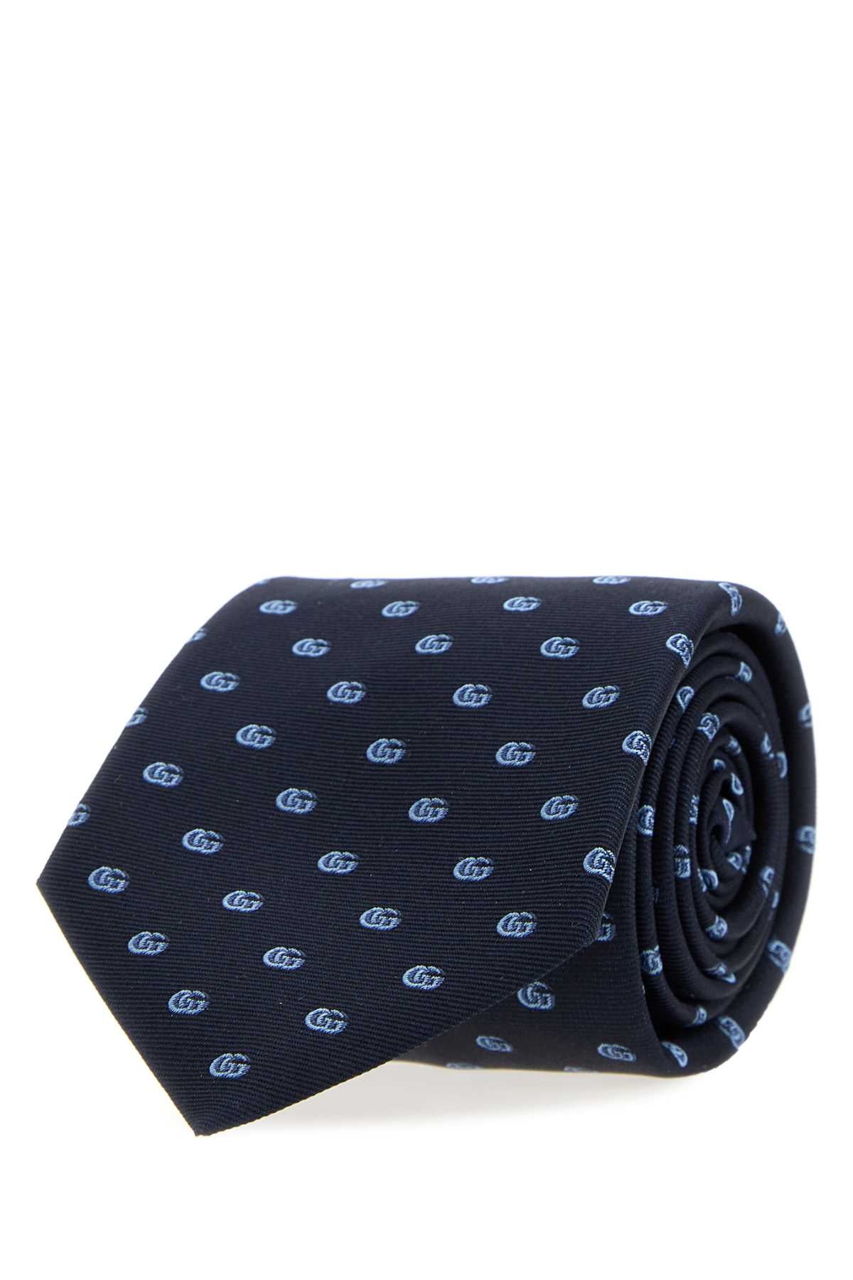 Gucci Men Embroidered Jacquard Tie GUCCI