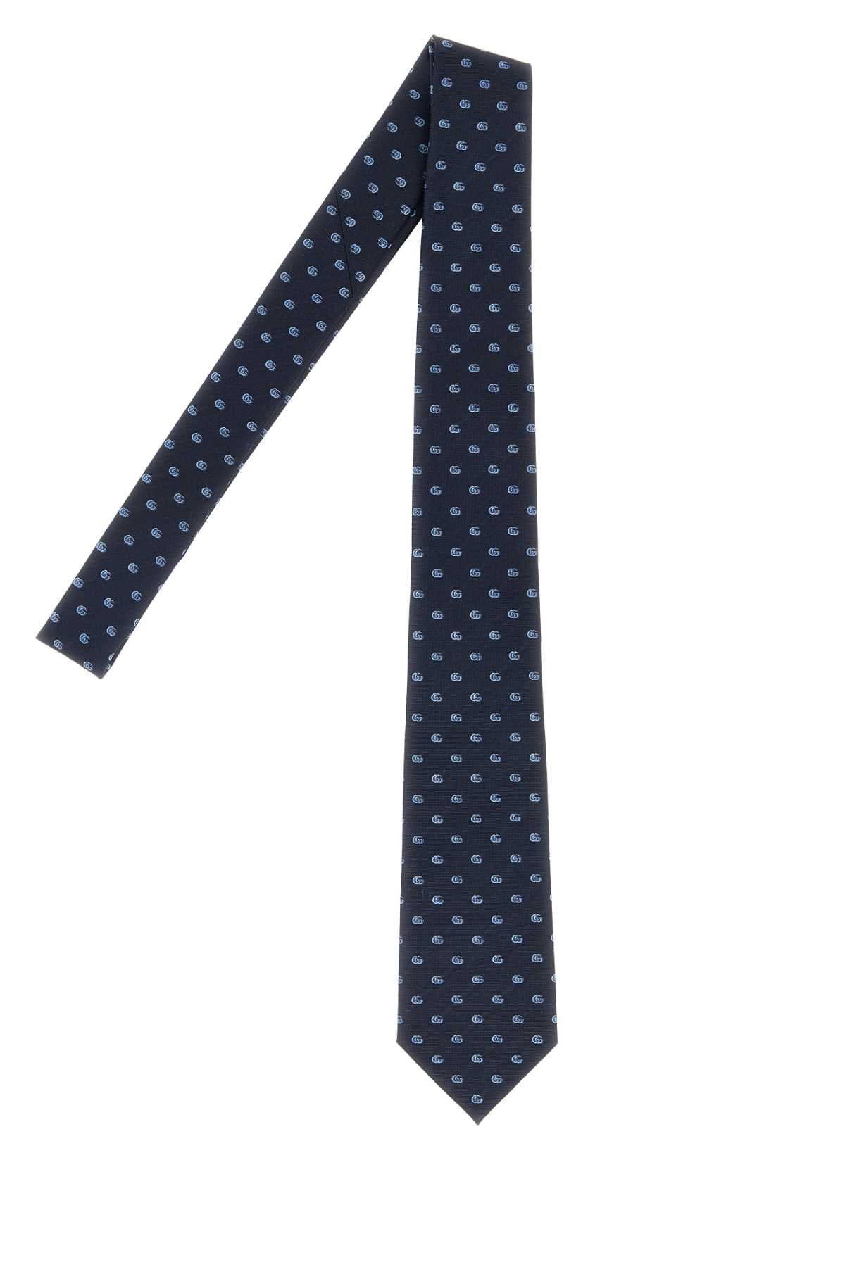 Gucci Men Embroidered Jacquard Tie GUCCI