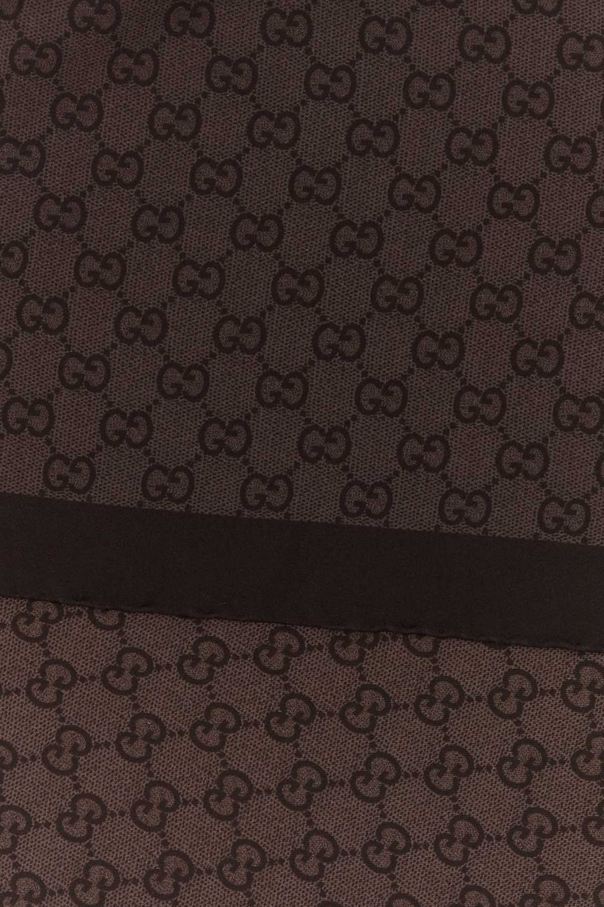 Gucci Women Printed Silk Foulard GUCCI