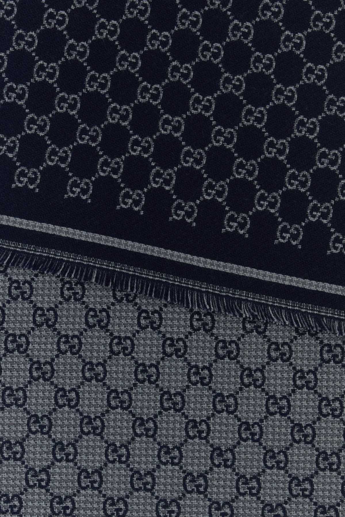 Gucci Men Gg Jacquard Scarf GUCCI