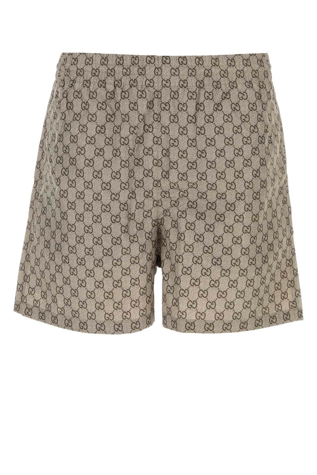 Gucci Men Printed Polyester Swimming Shorts GUCCI