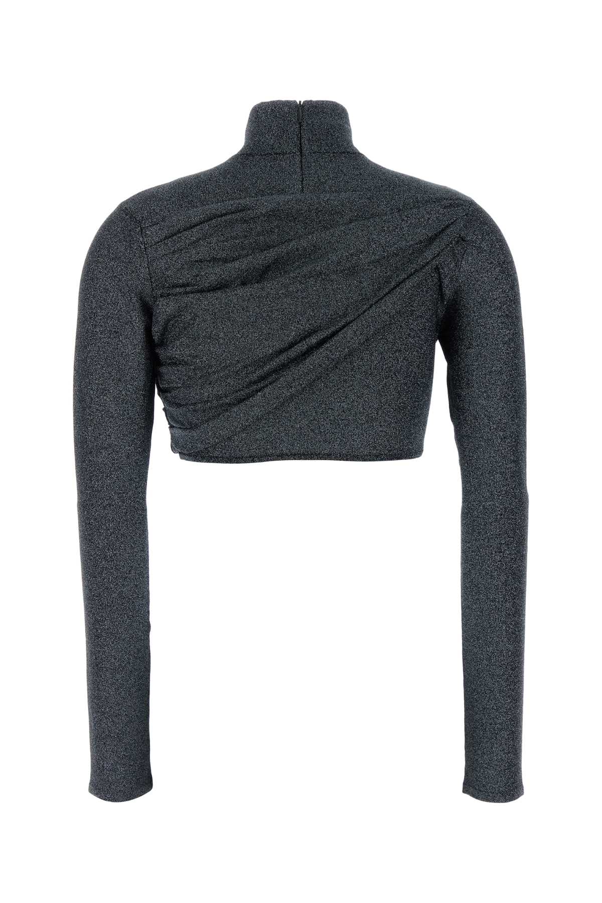 Gucci Women Black Viscose Blend Top GUCCI