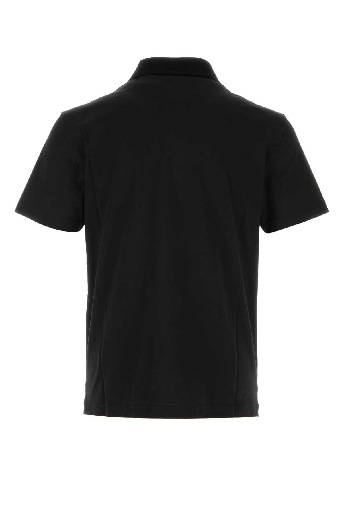 Gucci Men Black Cotton Polo Shirt GUCCI