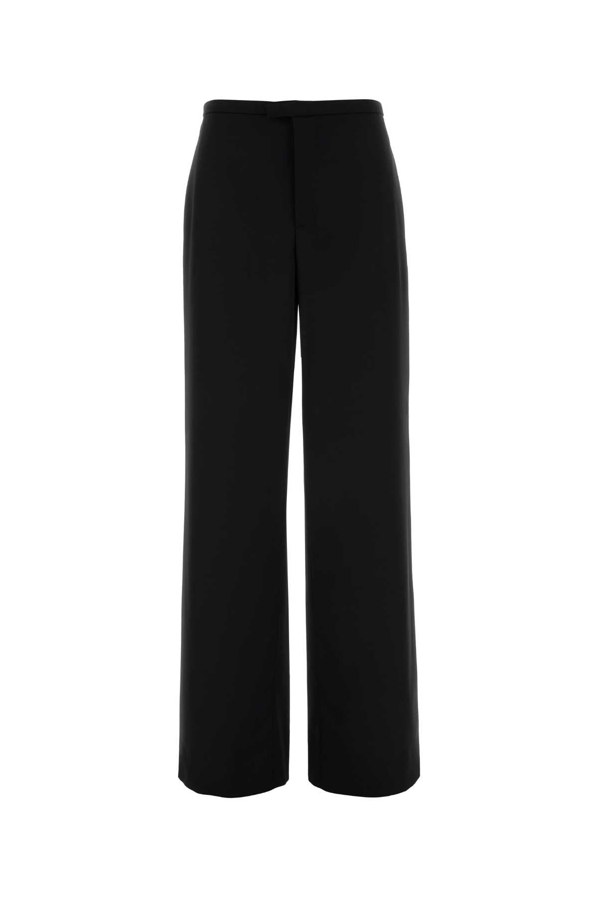 Gucci Women Black Wool Palazzo Pant GUCCI