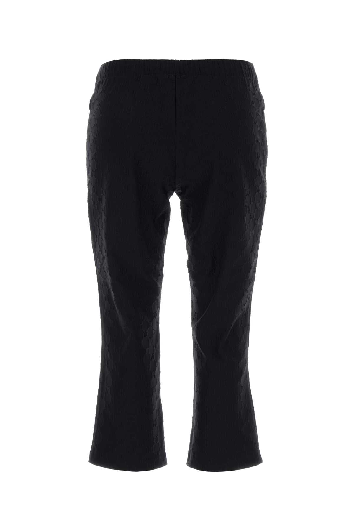 Gucci Women Black Jersey Capri Pant GUCCI
