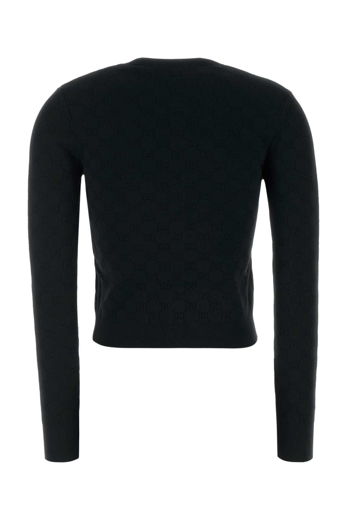 Gucci Women Black Knit Cardigan GUCCI