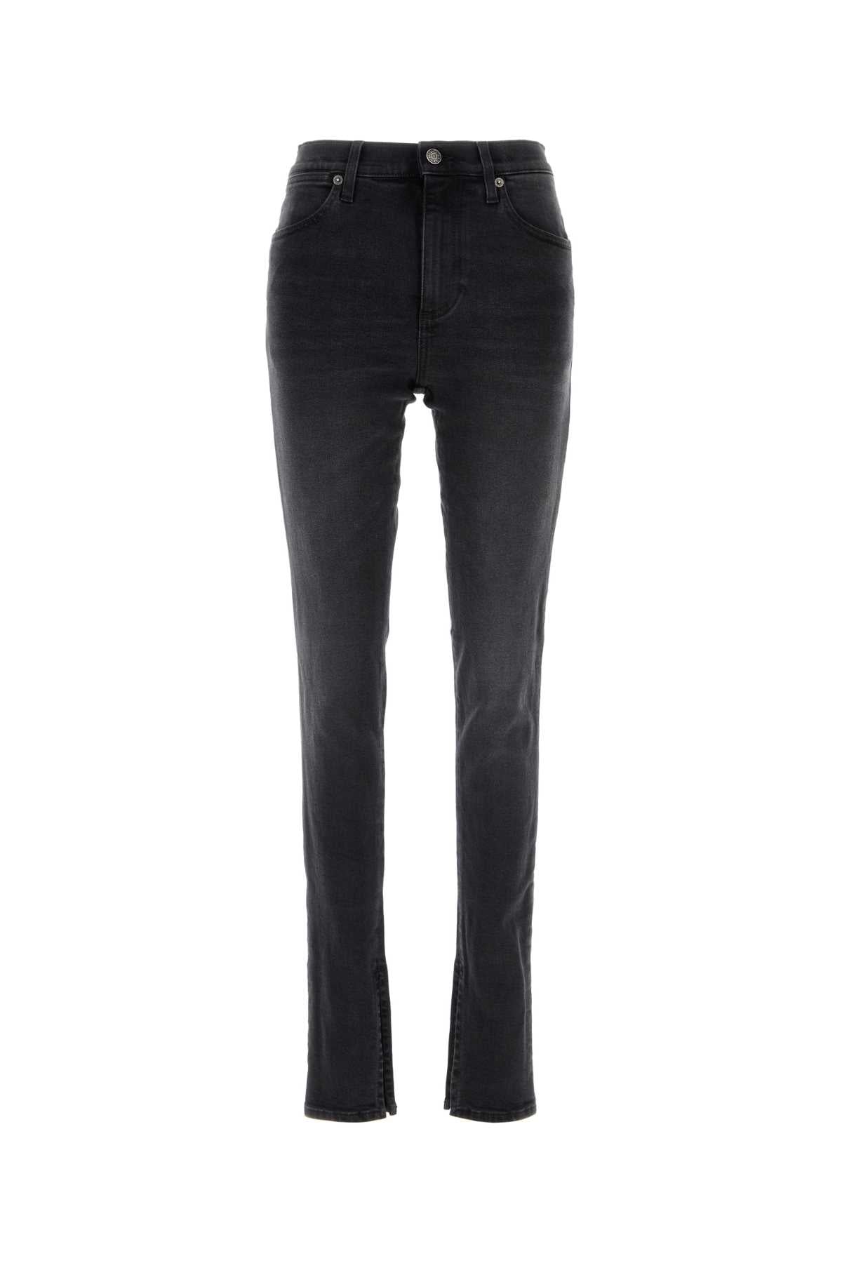 Gucci Women Black Stretch Denim Jeans GUCCI