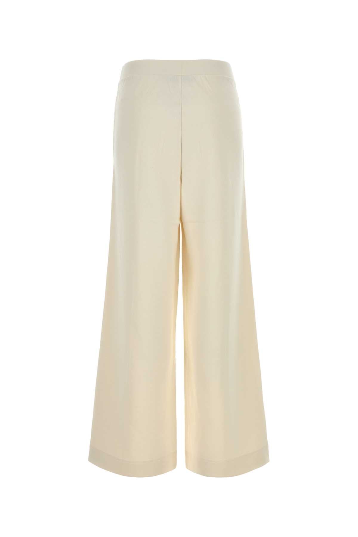 Gucci Women Ivory Cotton Blend Joggers GUCCI