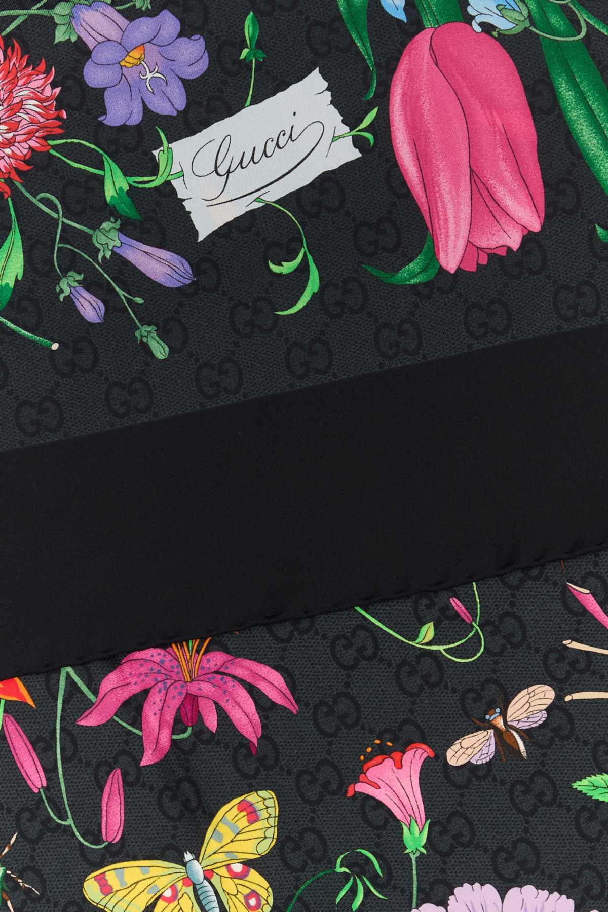 Gucci Women Printed Twill Foulard GUCCI