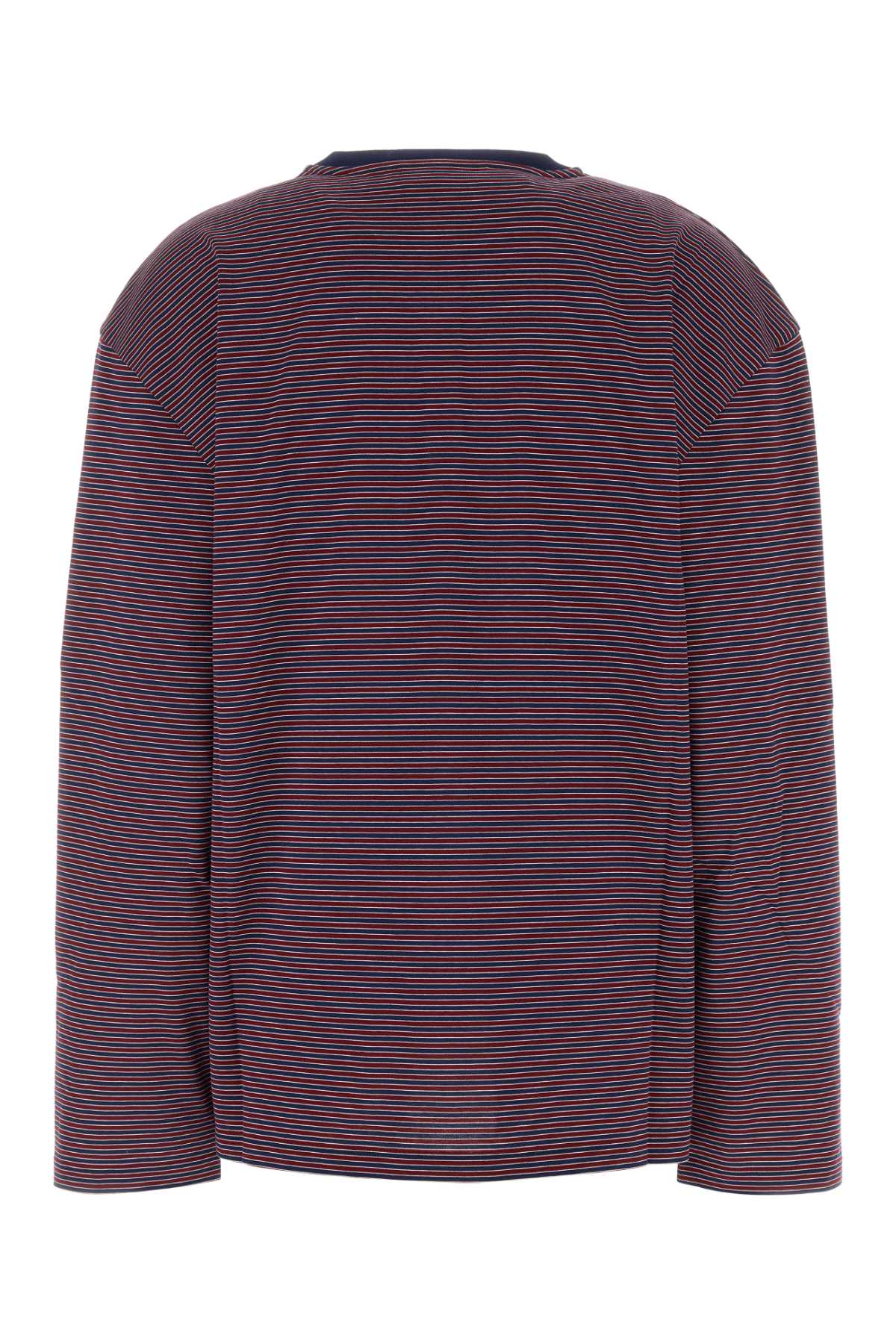 Miu Miu Women Embroidered Cotton Oversize T-Shirt MIU MIU