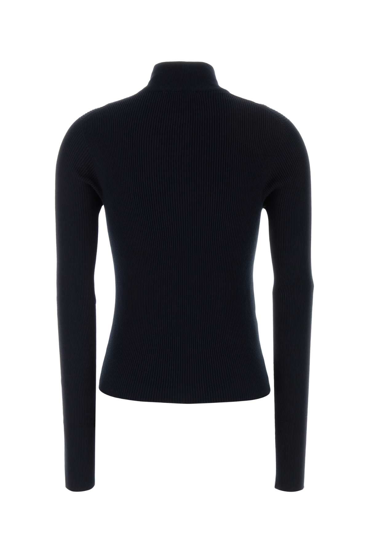Miu Miu Women Midnight Blue Cotton Cardigan MIU MIU