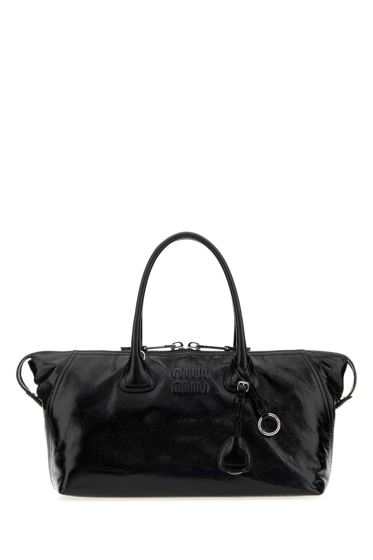 Miu Miu Women Black Leather Handbag MIU MIU