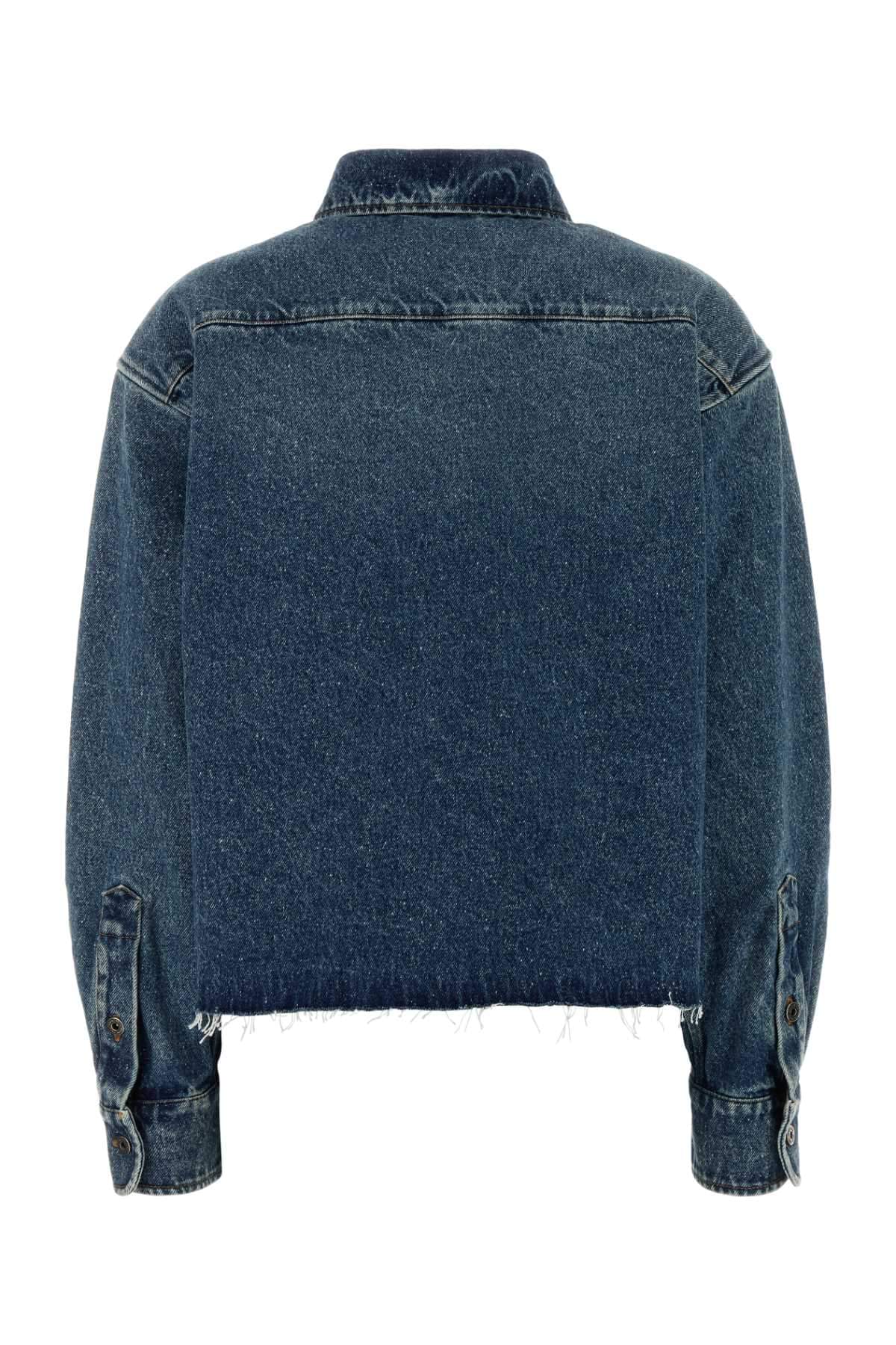 Miu Miu Women Denim Shirt MIU MIU
