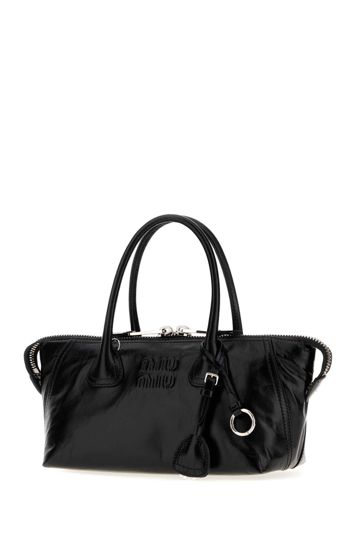 Miu Miu Women Black Leather Handbag MIU MIU
