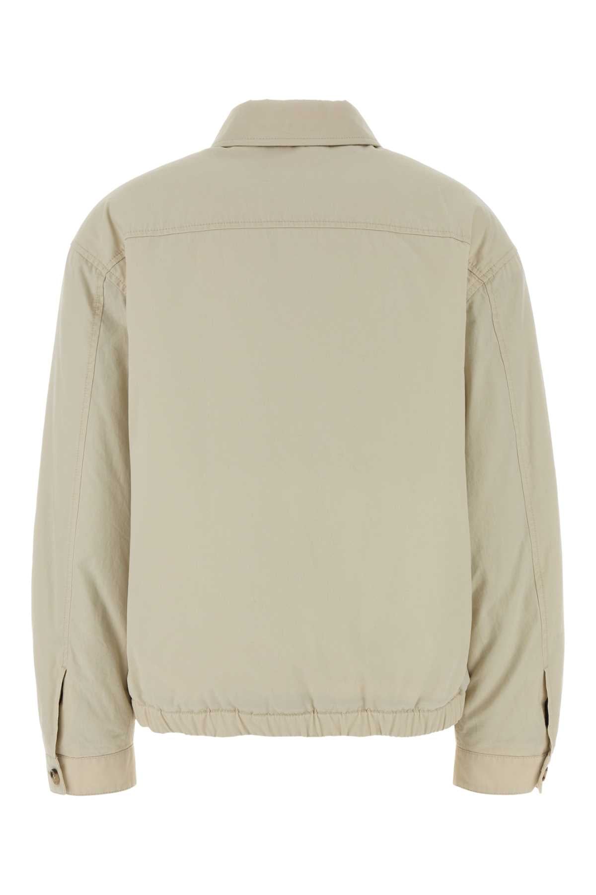 Miu Miu Women Ivory Cotton Jacket MIU MIU