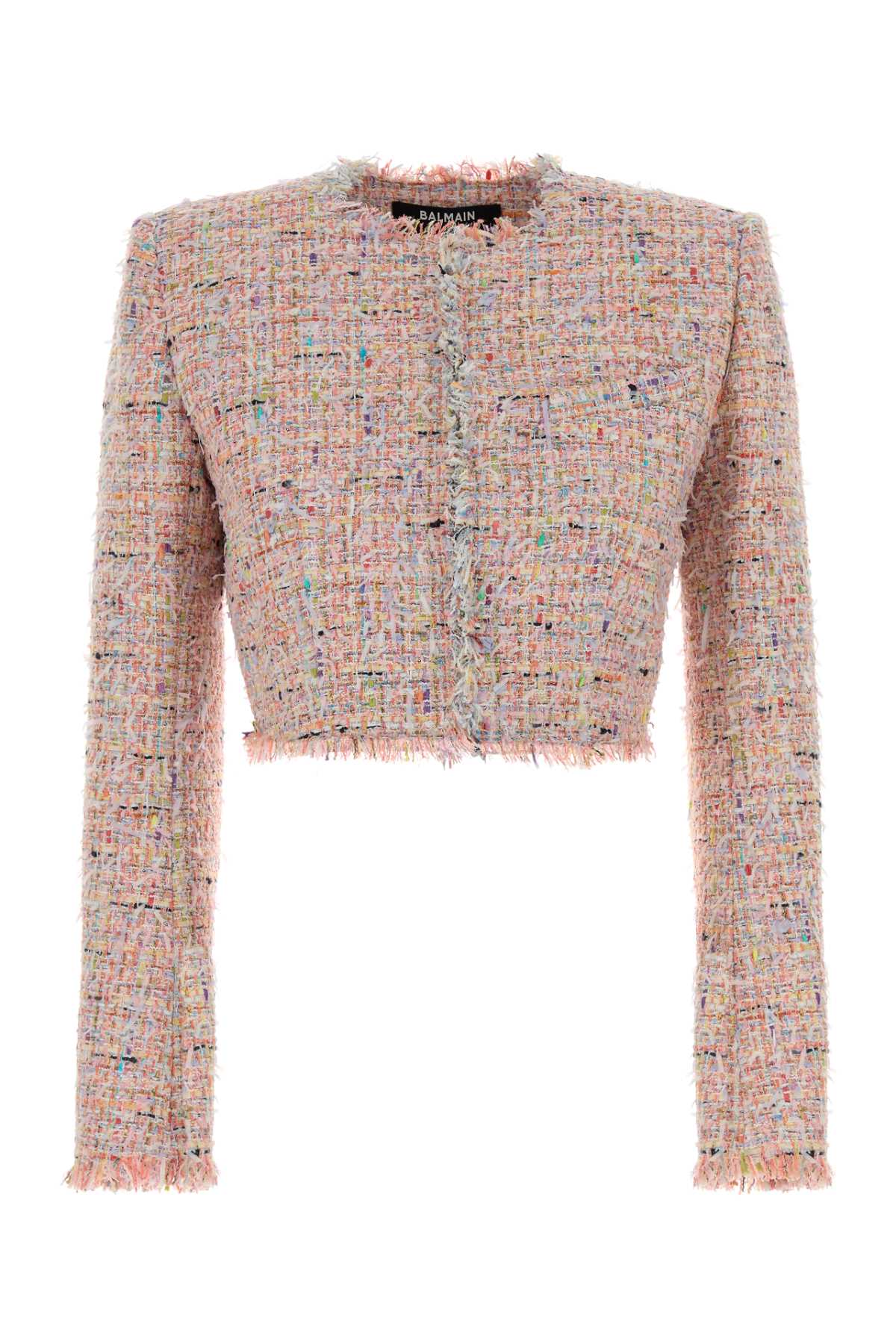 Balmain Women Multicolor Tweed Blazer BALMAIN