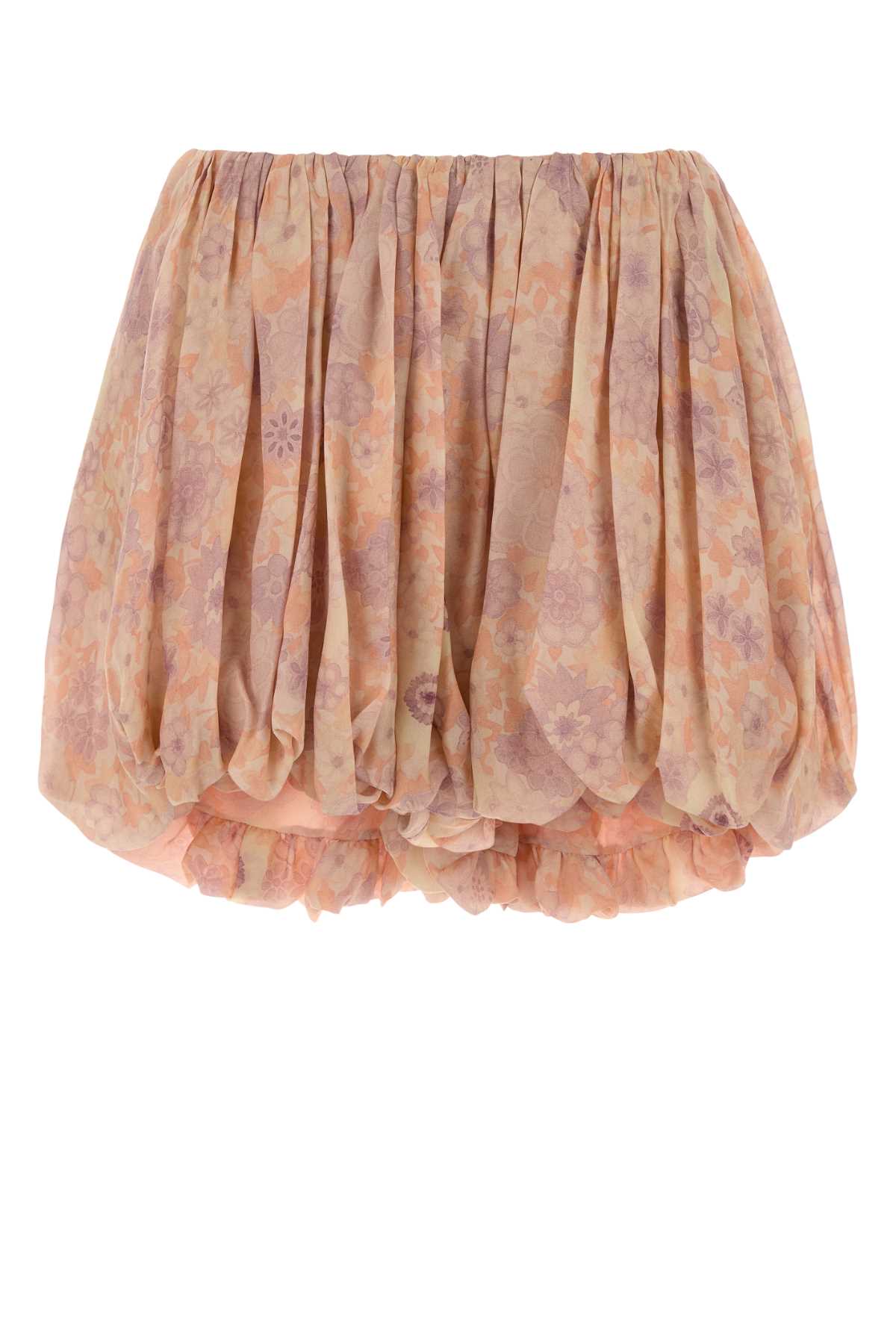 Chloe Women Printed Charmeuse Shorts CHLOE