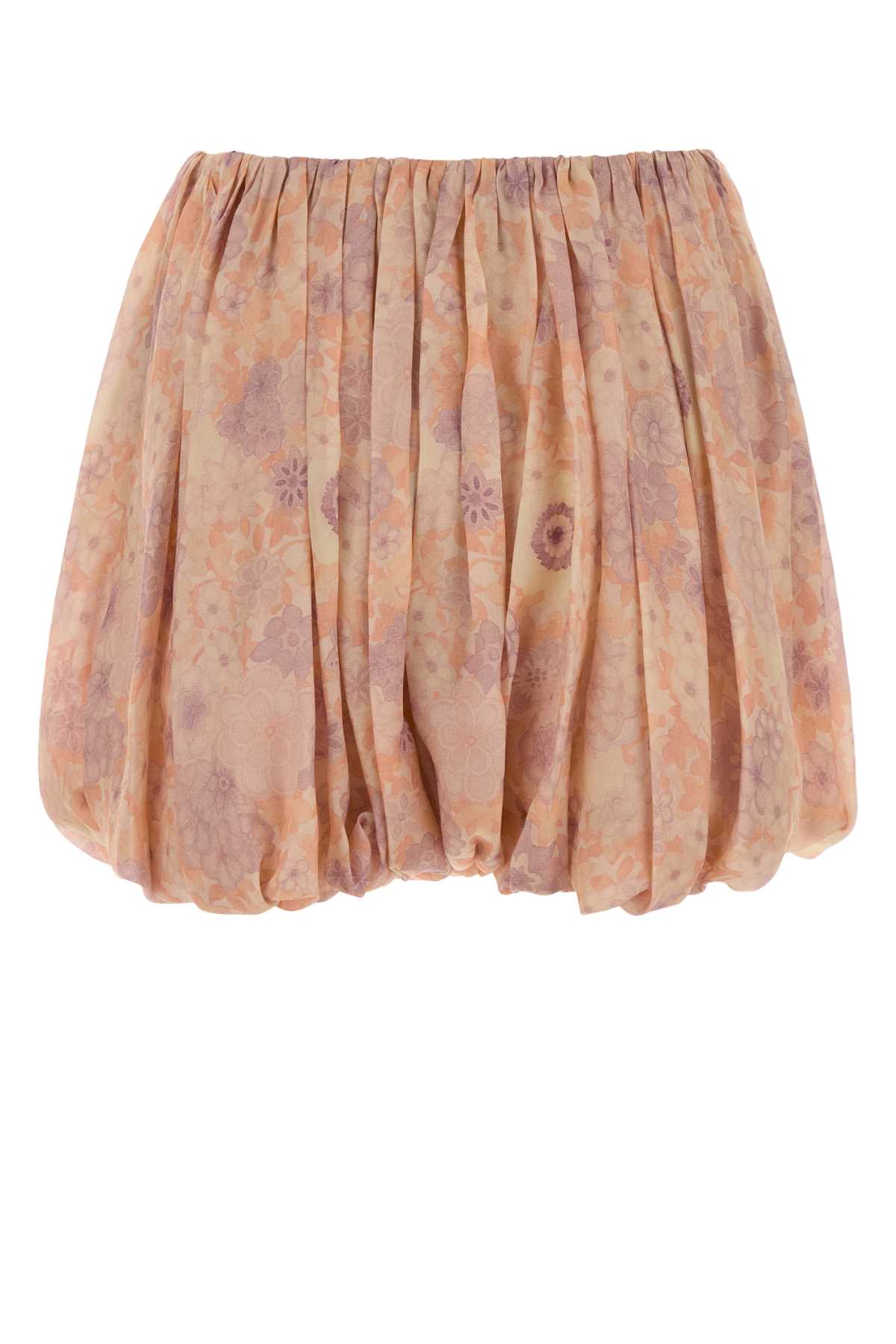 Chloe Women Printed Charmeuse Shorts CHLOE