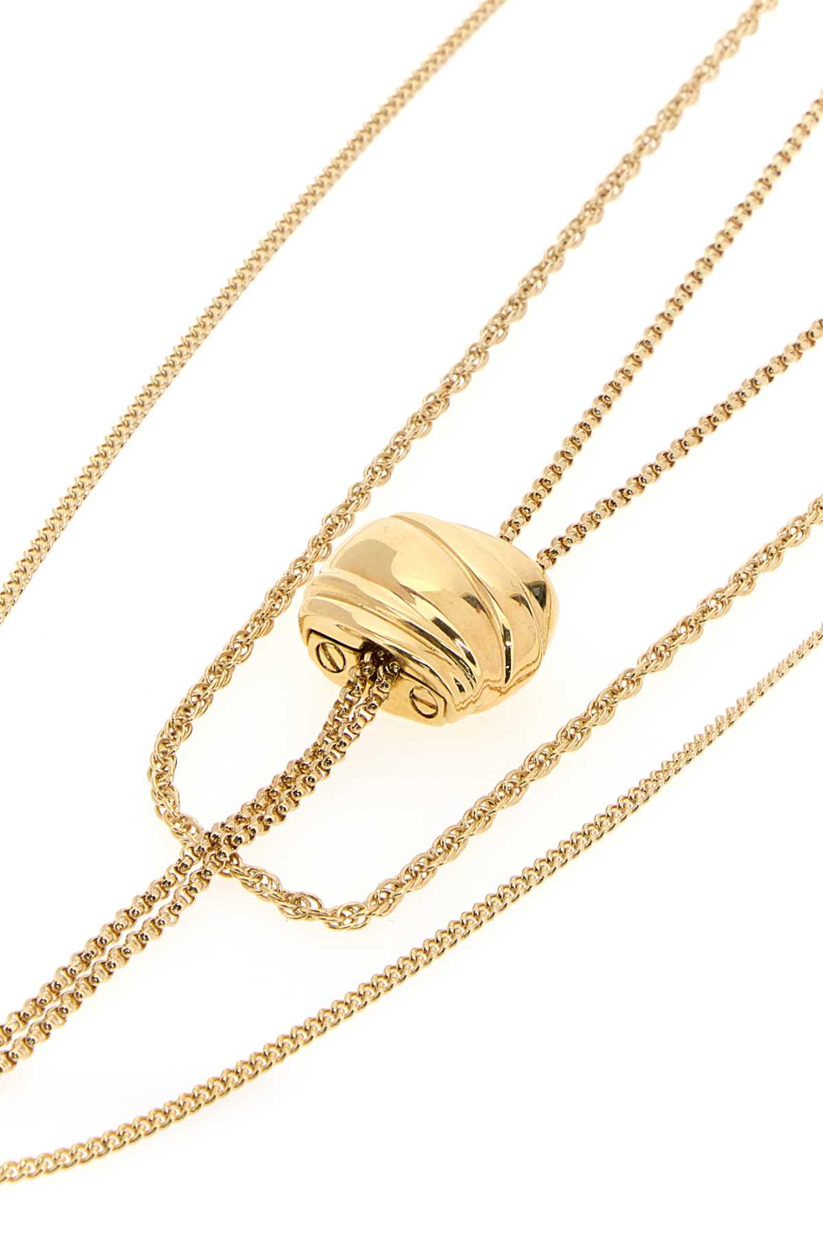 Chloe Women Gold Metal Chloe Sculpt Necklace CHLOE