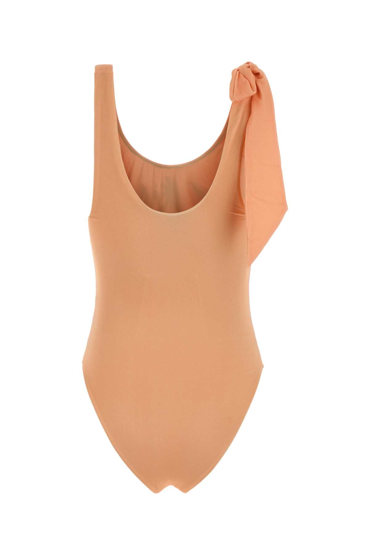 Chloe Women Salmon Pink Stretch Nylon Swimsuit CHLOE