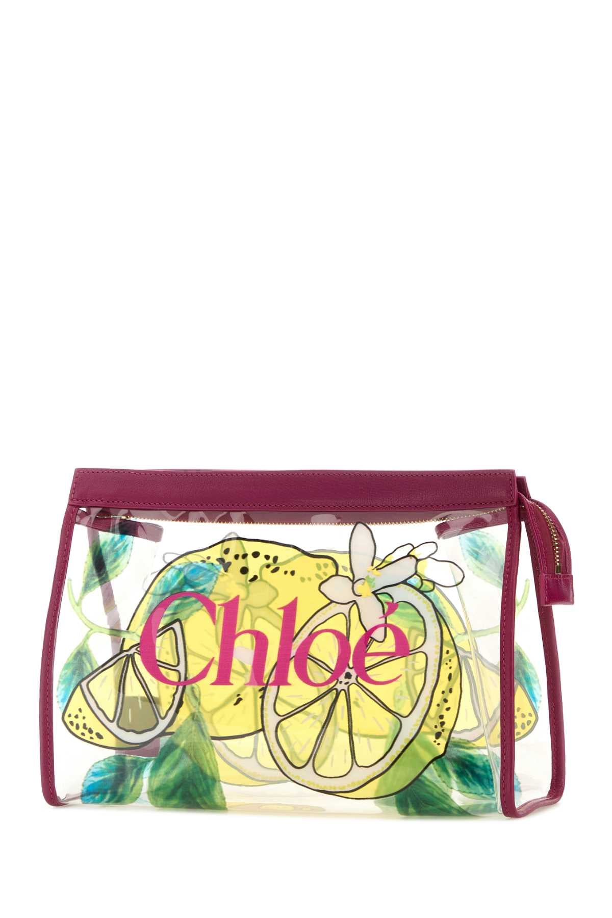 Chloe Women Printed Rubber Chloã¨ Soleil Clutch CHLOE
