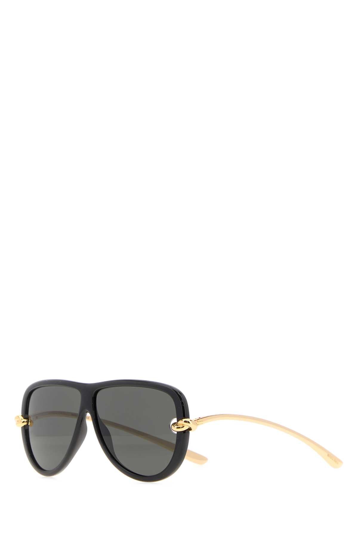 Bottega Veneta Women Black Acetate Knot Sunglasses