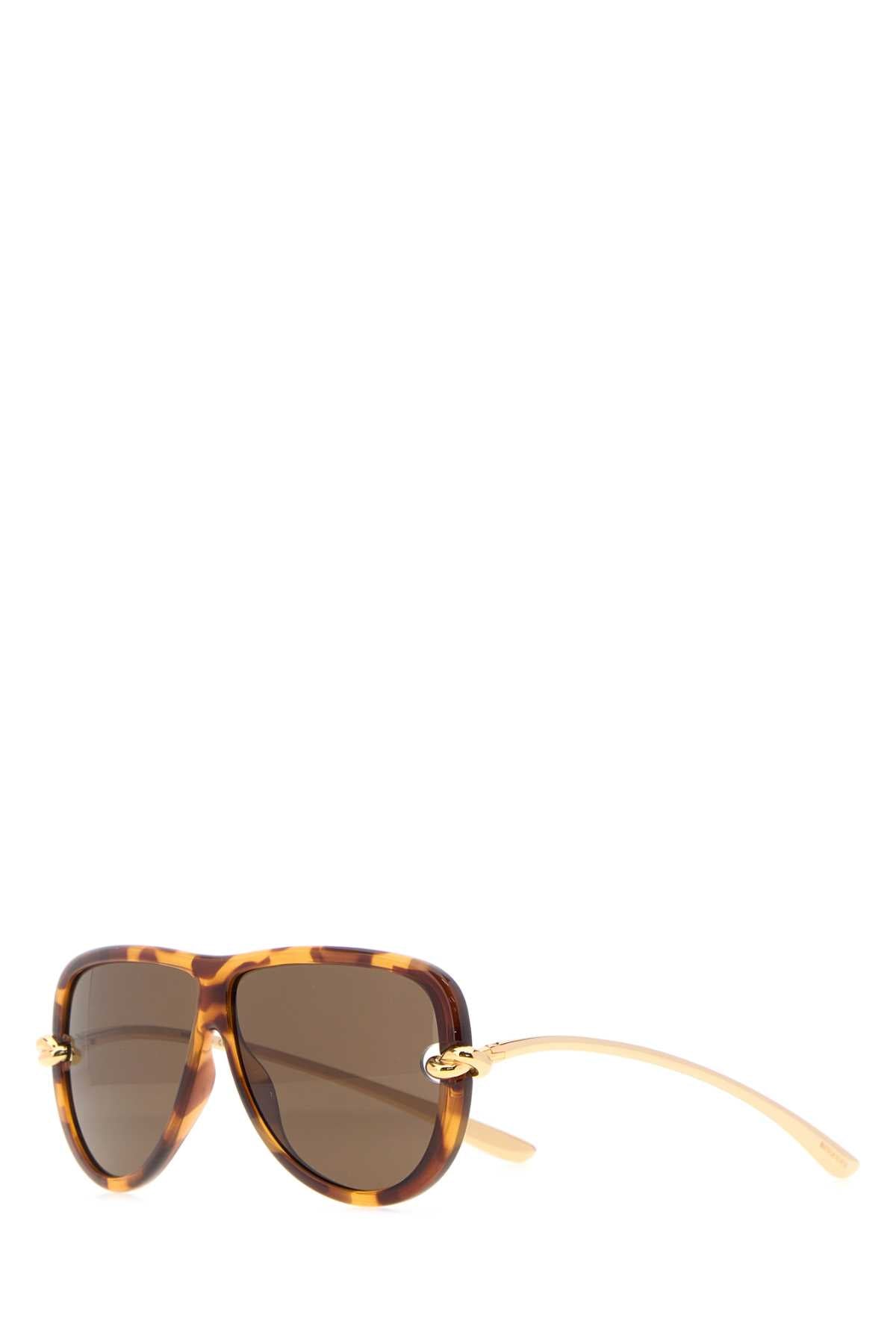 Bottega Veneta Women Printed Acetate Knot Sunglasses
