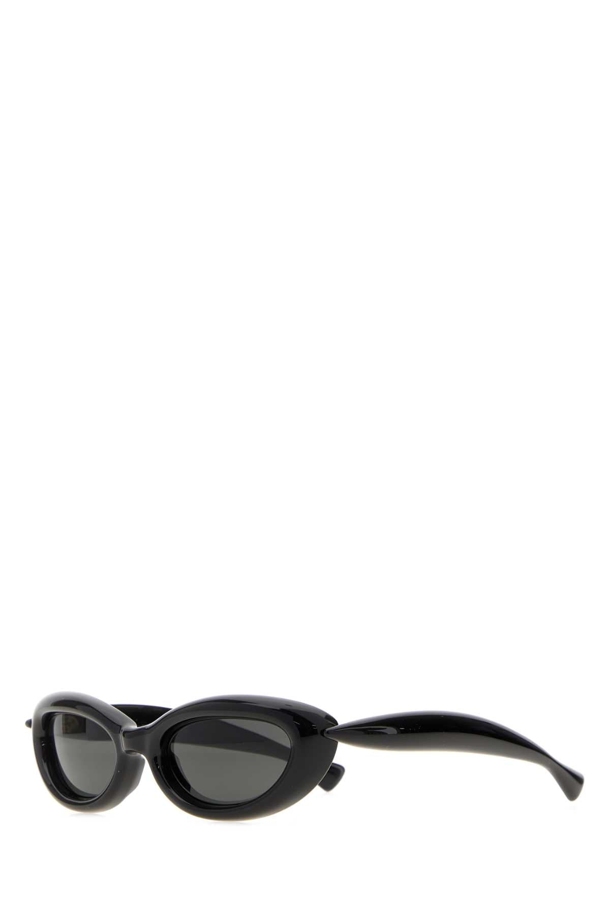 Bottega Veneta Women Black Acetate Sardine Sunglasses