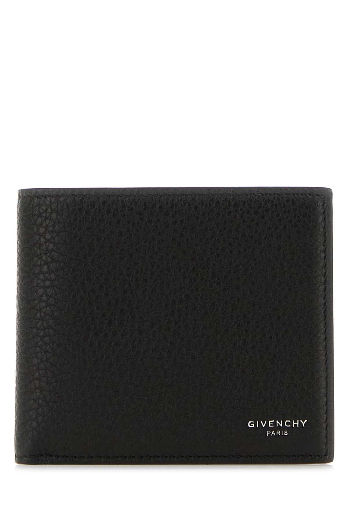Givenchy Men Black Leather Wallet GIVENCHY
