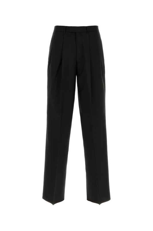 Givenchy Men Black Wool Blend Pant GIVENCHY