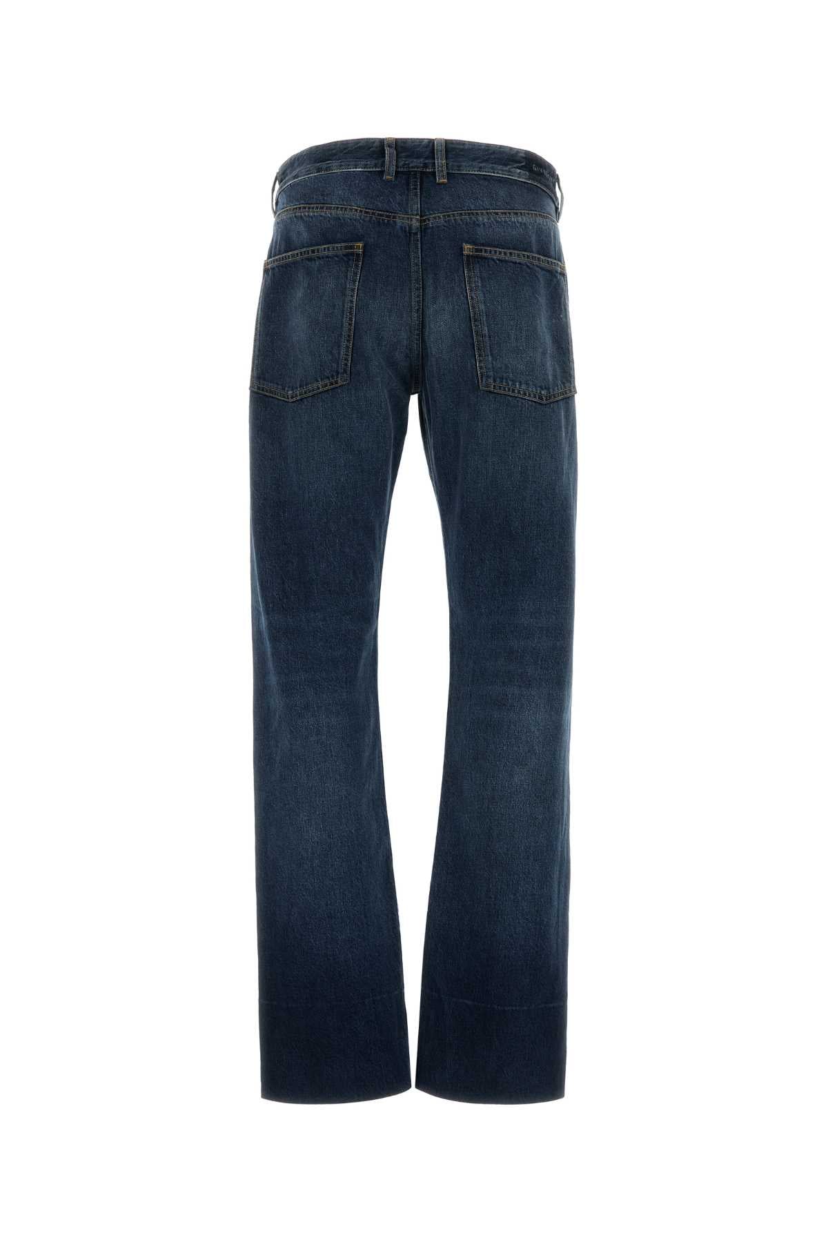 Givenchy Men Blue Denim Jeans GIVENCHY
