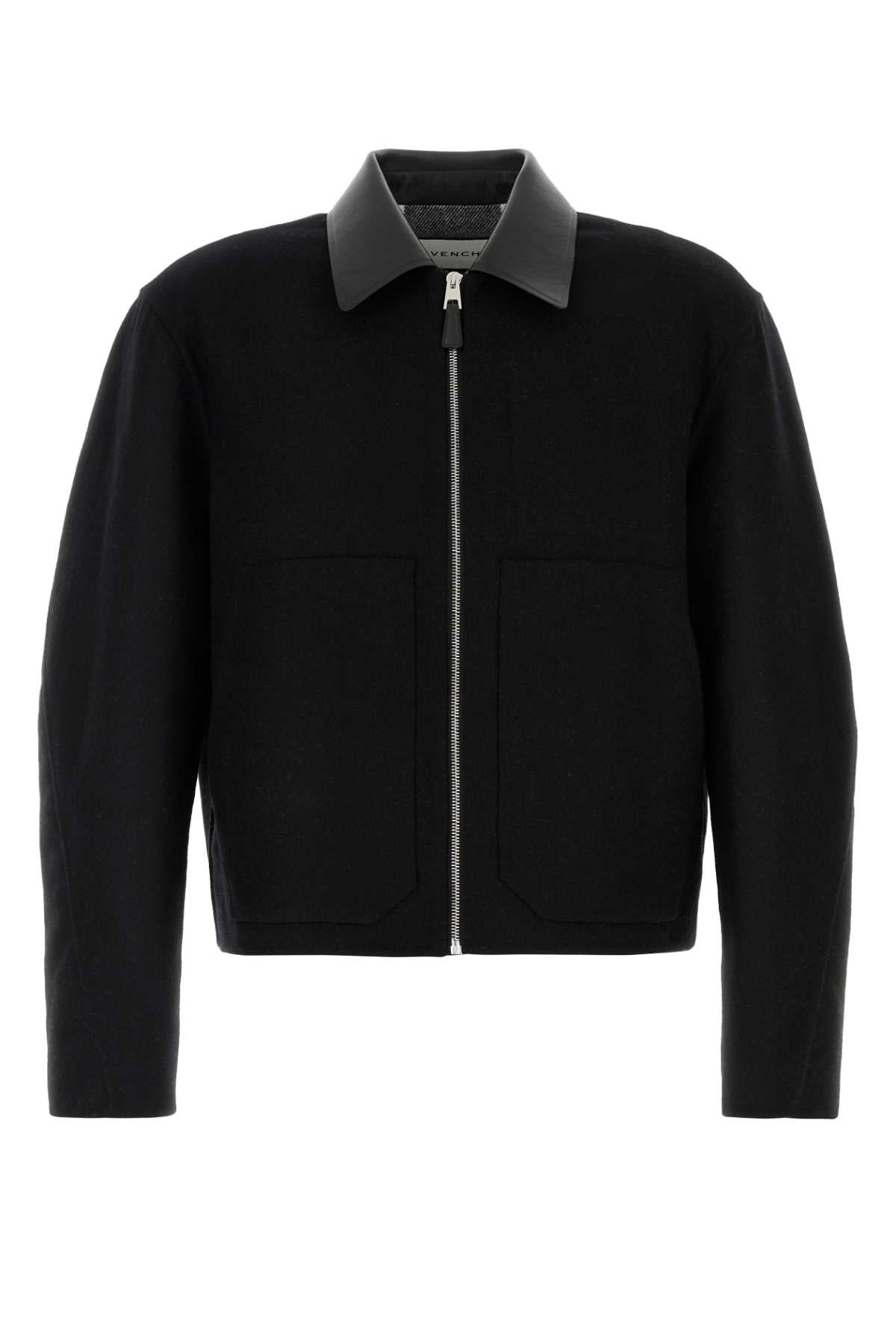 Givenchy Men Slate Wool Jacket GIVENCHY