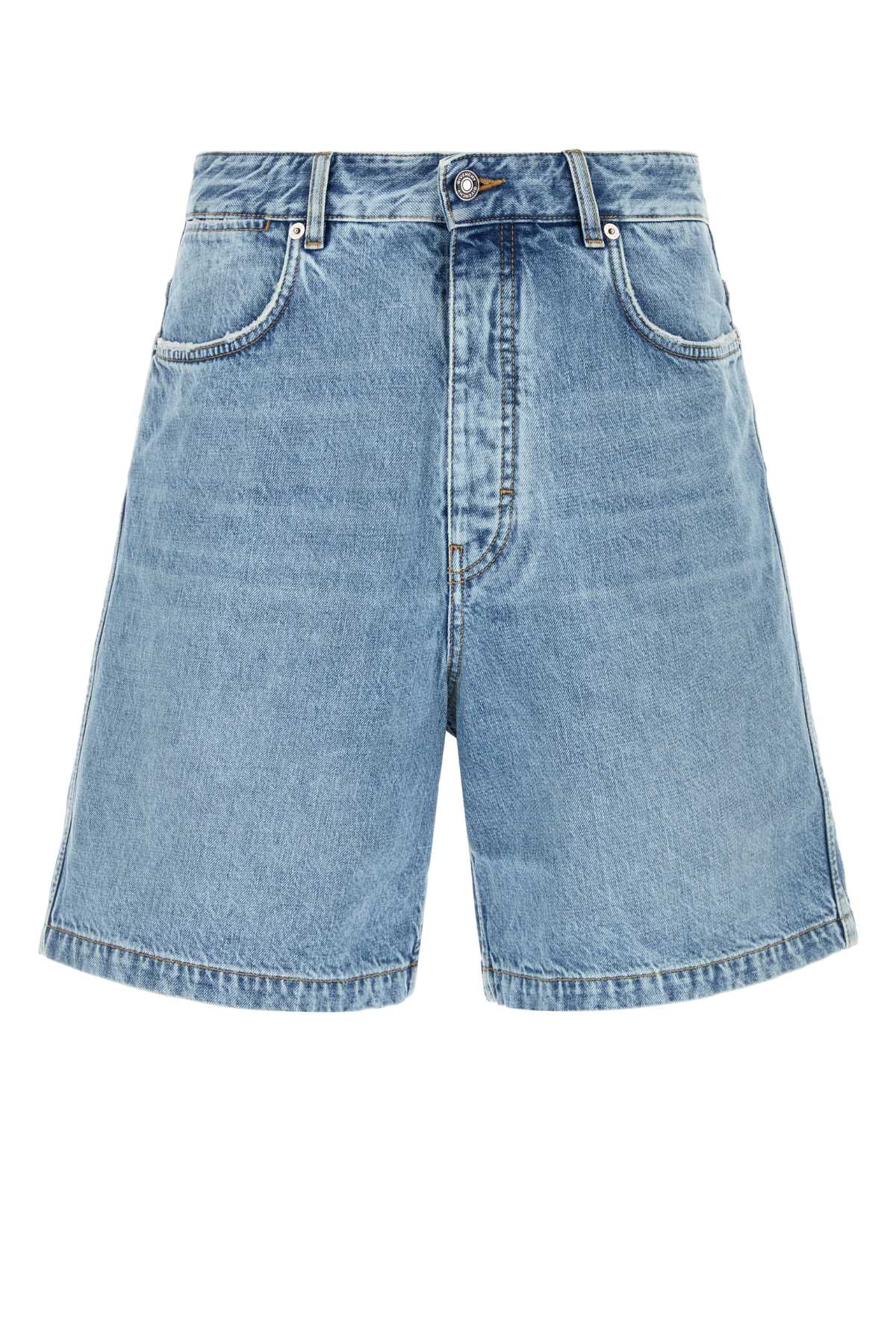 Givenchy Men Denim Bermuda Shorts GIVENCHY