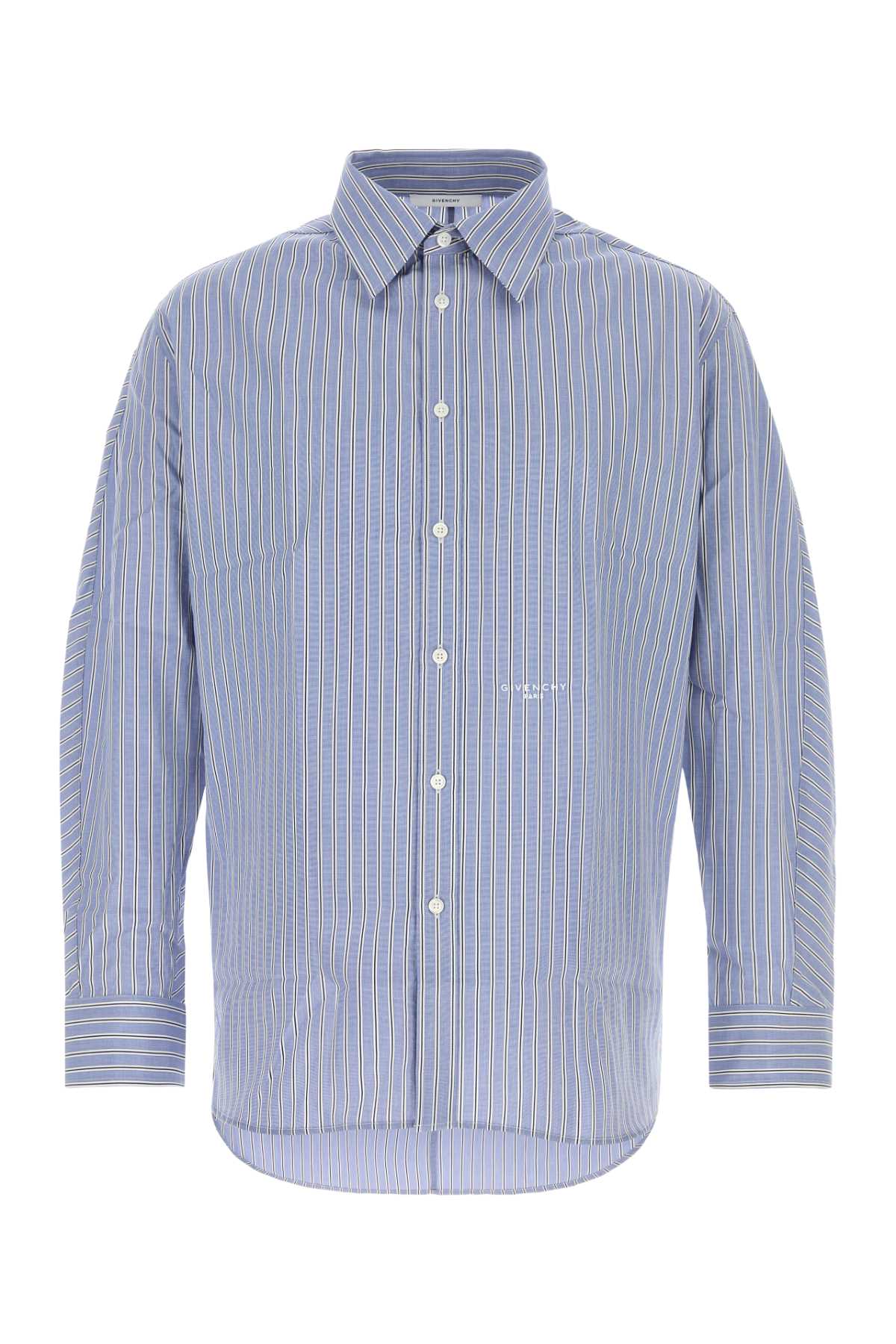 Givenchy Men Embroidered Poplin Shirt GIVENCHY