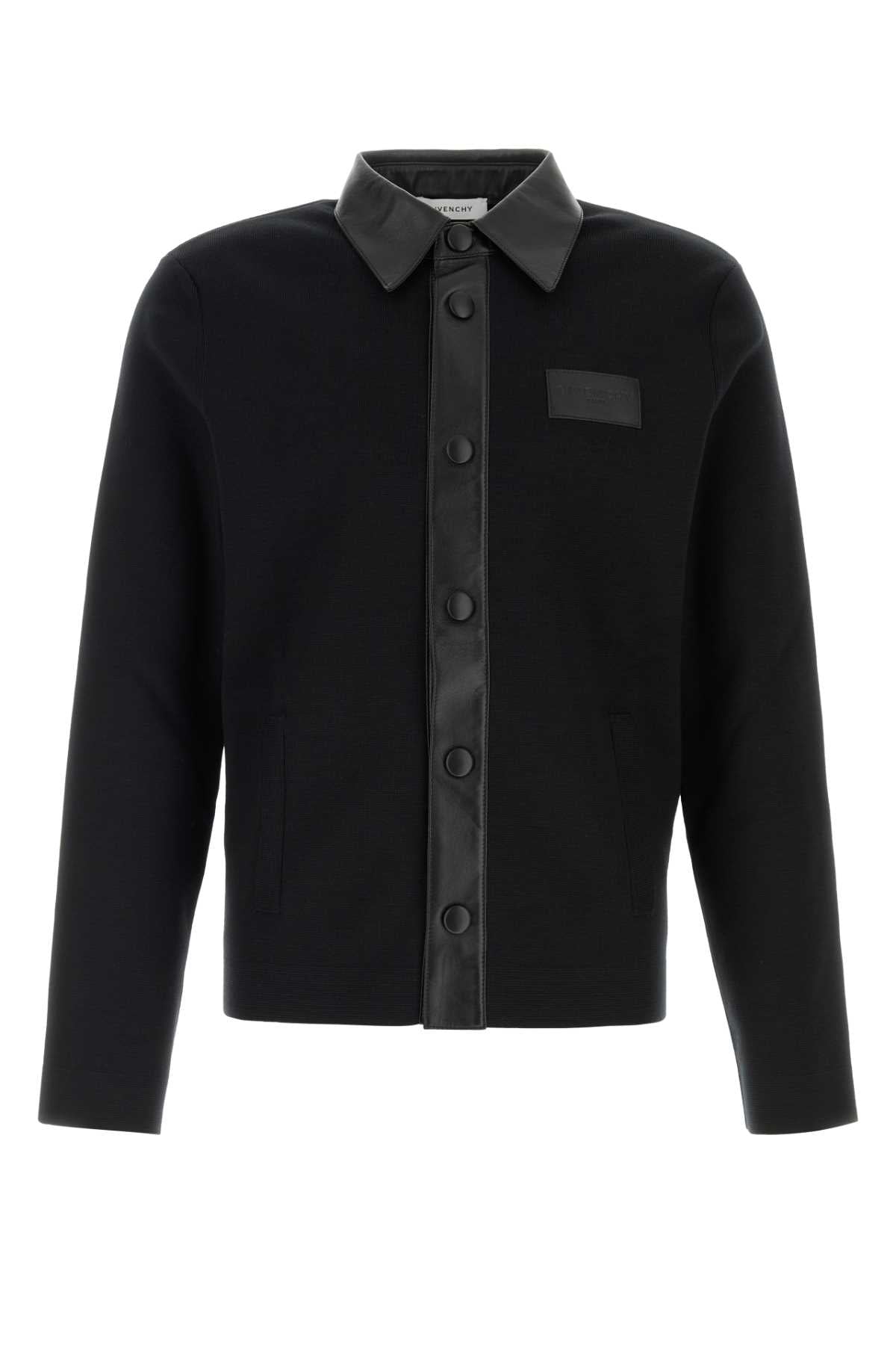 Givenchy Men Mix Material Cardigan GIVENCHY