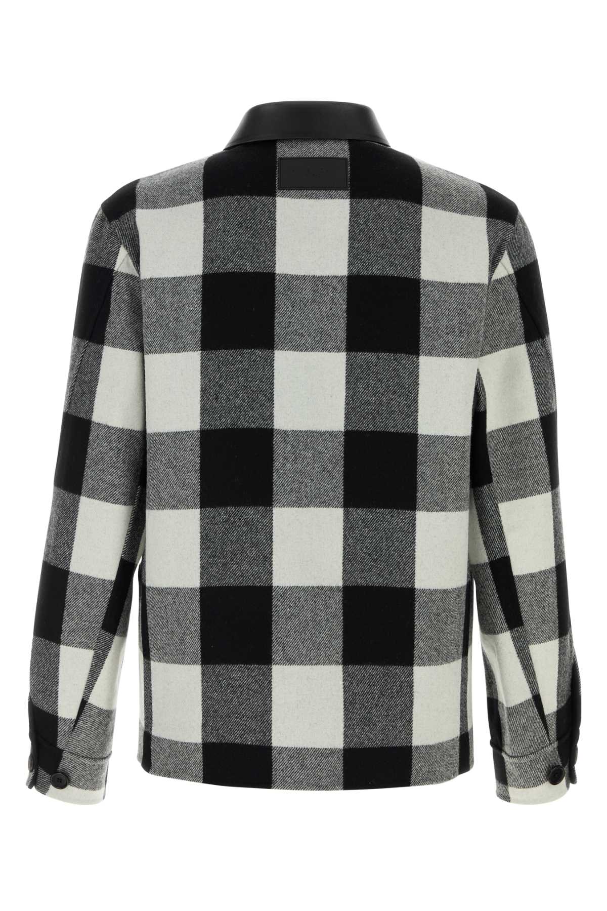 Givenchy Men Embroidered Wool Shirt GIVENCHY