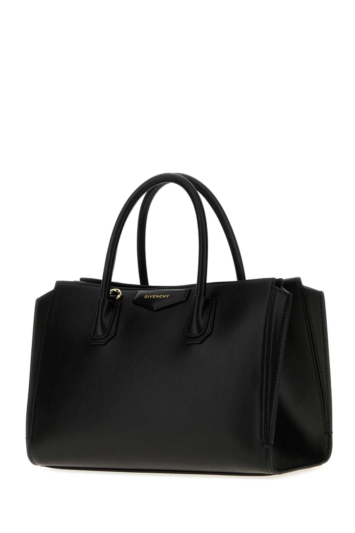 Givenchy Women Black Leather Small Antigona Catchall Handbag GIVENCHY