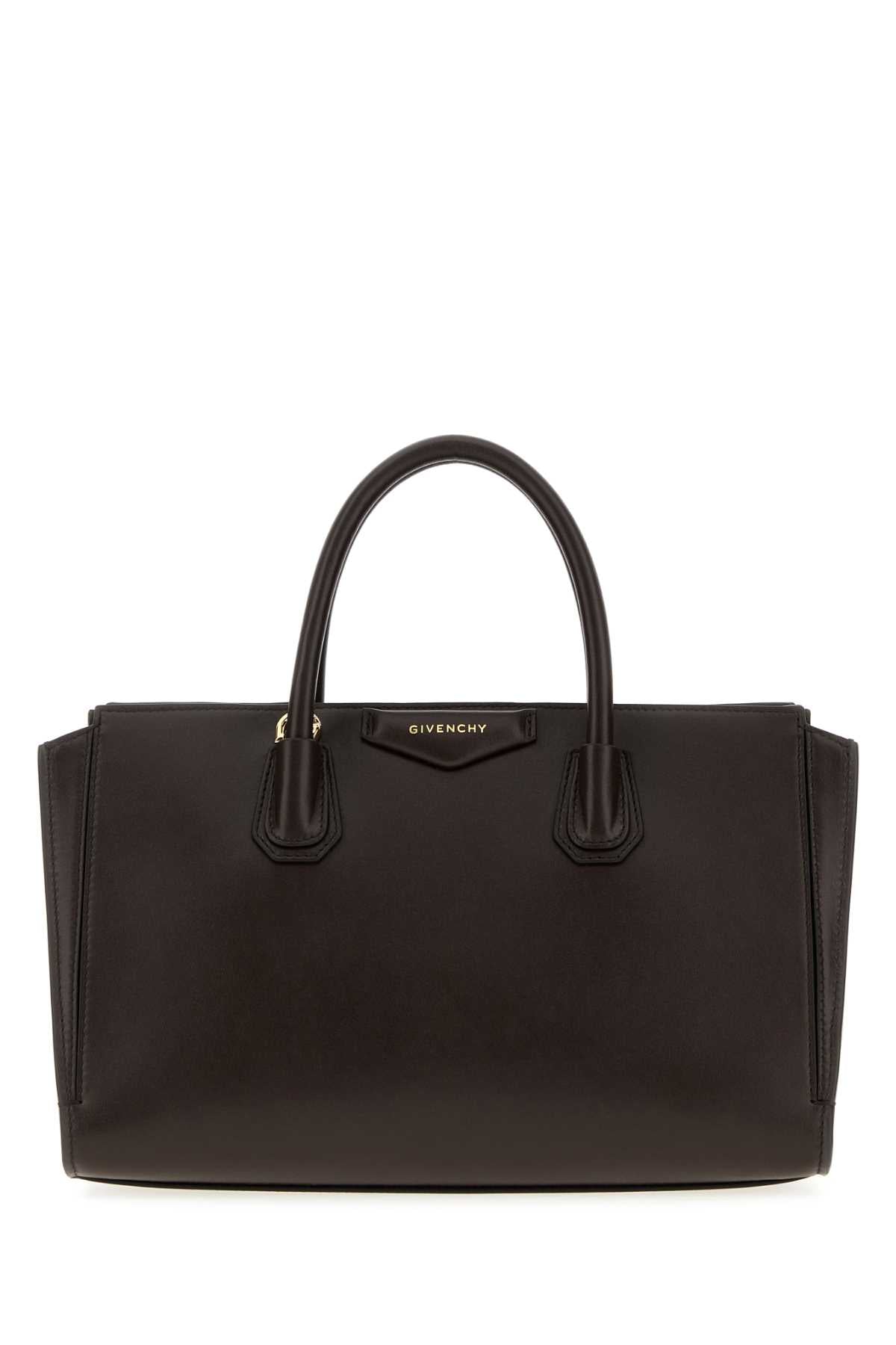 Givenchy Women Dark Brown Small Antigona Catchall Handbag GIVENCHY