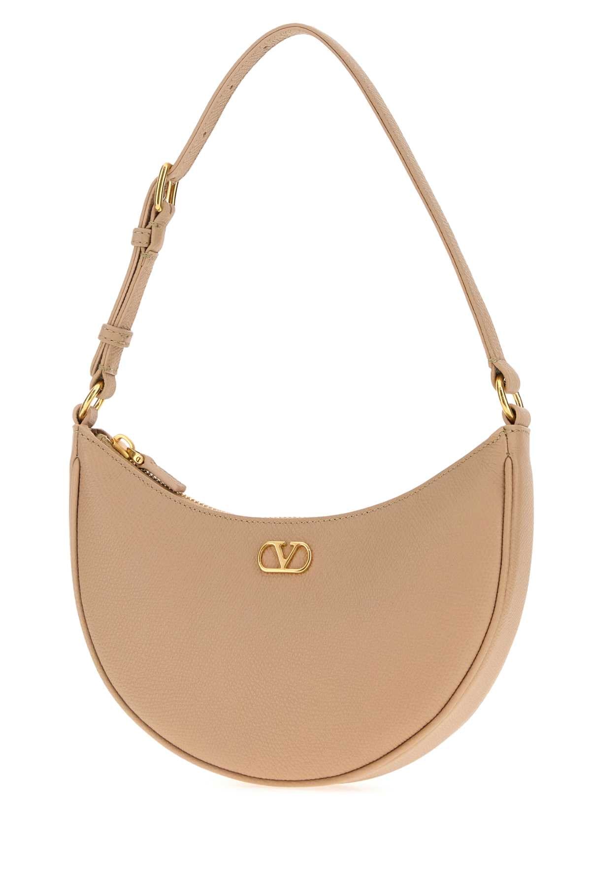 Valentino Garavani Women Skin Pink Leather Mini Vlogo Shoulder Bag VALENTINO GARAVANI