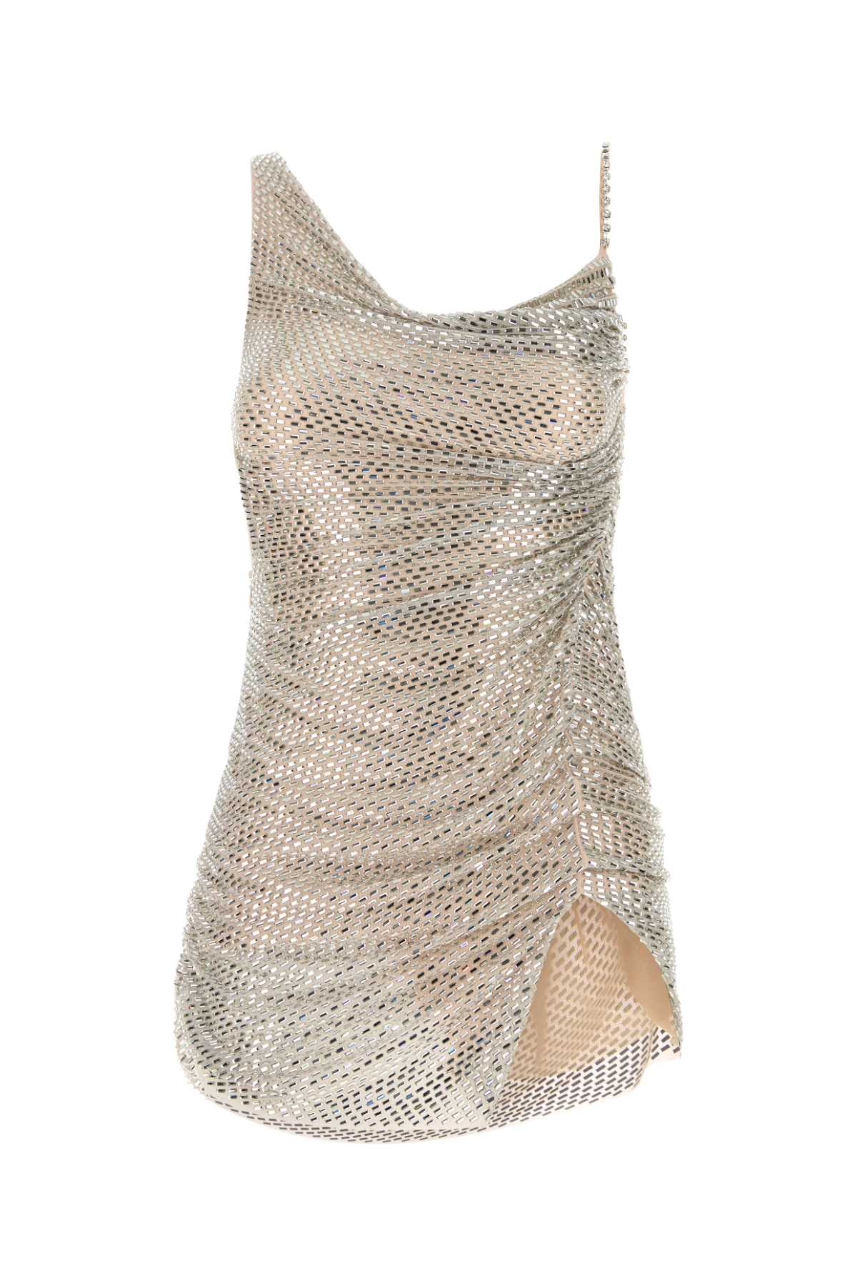 Self Portrait Women Embellished Stretch Tulle Mini Dress SELF-PORTRAIT