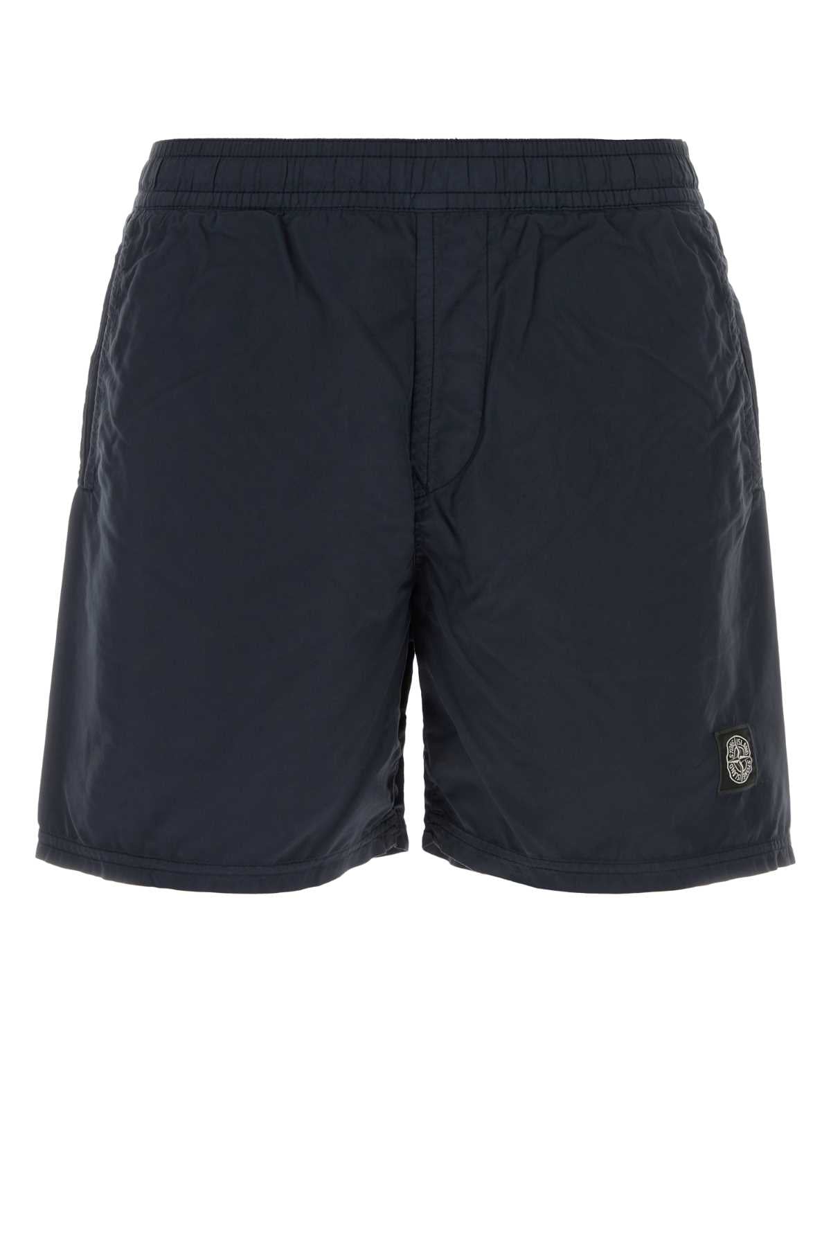Stone Island Men Midnight Blue Nylon Swimming Shorts STONE ISLAND