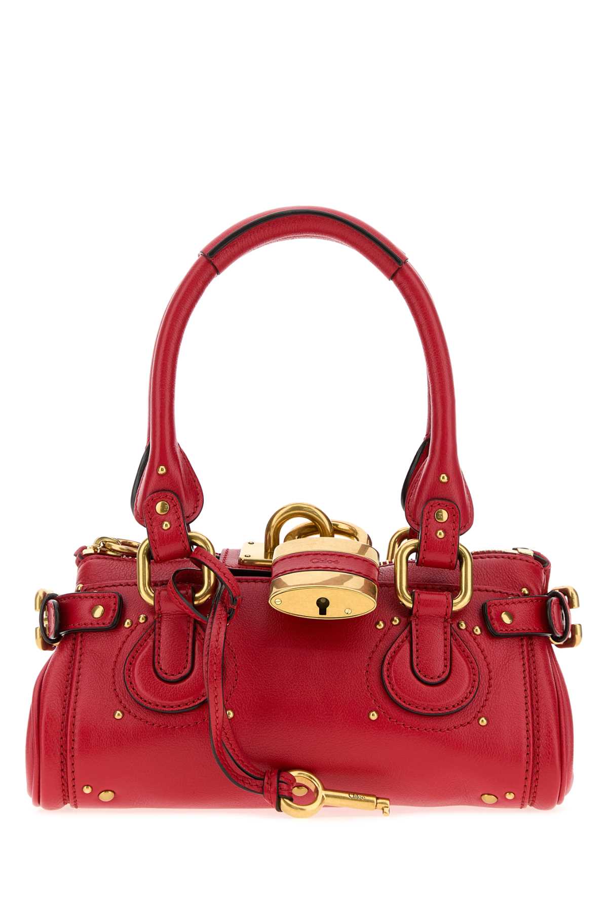 Chloe Women Red Small Paddington Handbag CHLOE