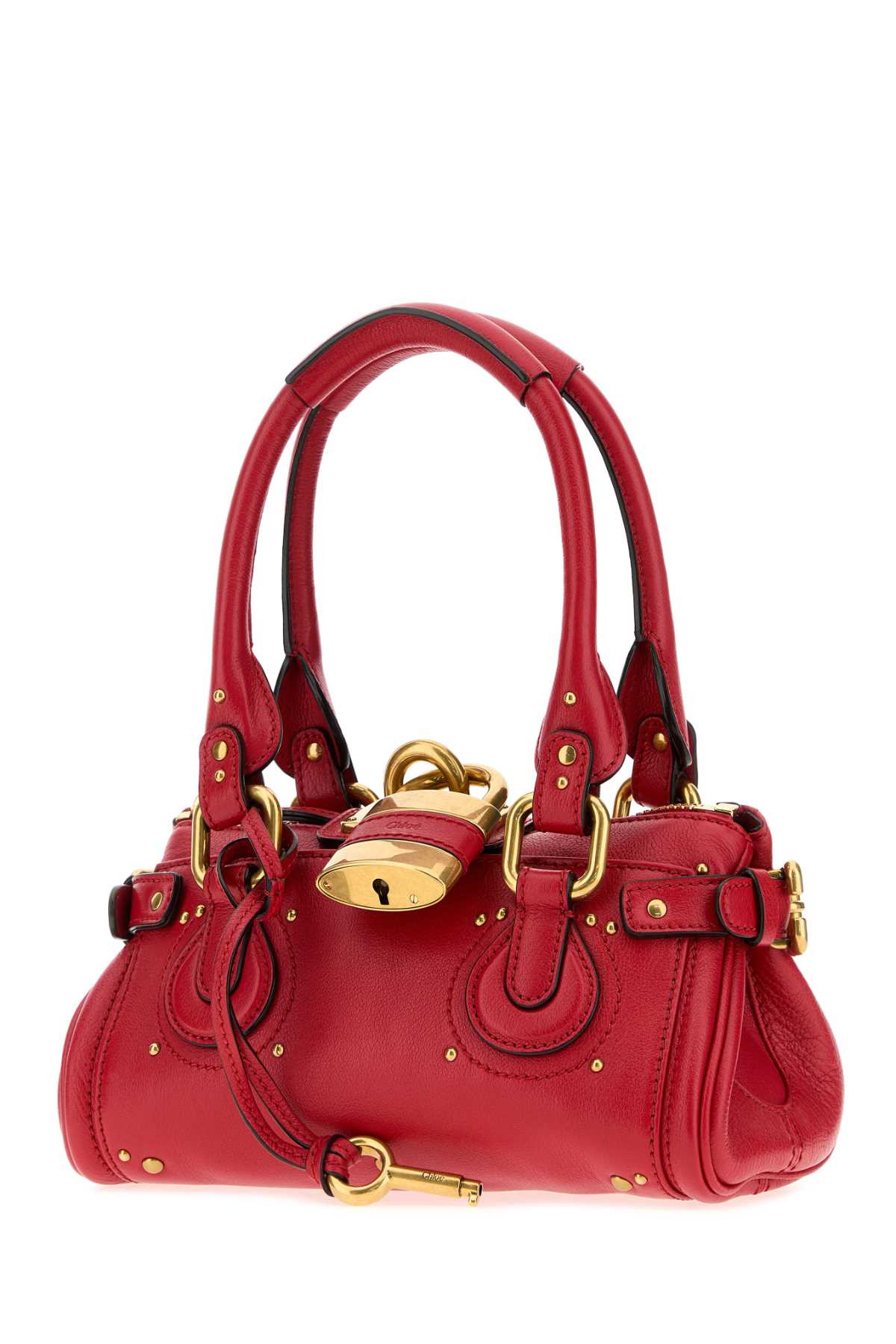 Chloe Women Red Small Paddington Handbag CHLOE